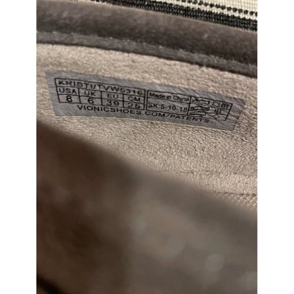 Vionic Women's Gray and Tan Sneakers - Picture 7 of 7